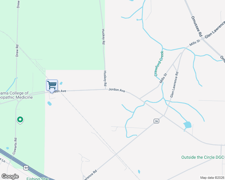 map of restaurants, bars, coffee shops, grocery stores, and more near 1674 Jordon Avenue in Dothan