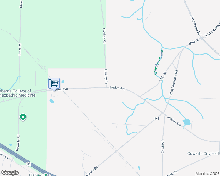 map of restaurants, bars, coffee shops, grocery stores, and more near 1674 Jordon Avenue in Dothan