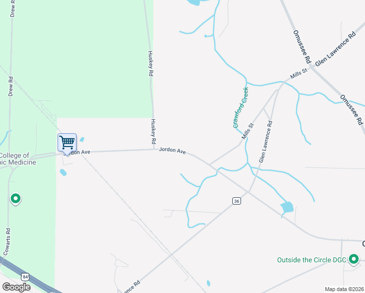 map of restaurants, bars, coffee shops, grocery stores, and more near 1835 Jordon Avenue in Dothan