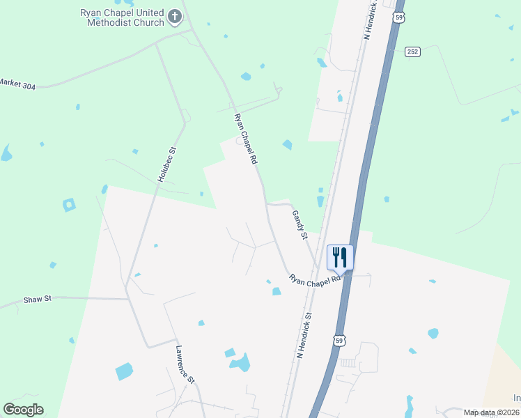 map of restaurants, bars, coffee shops, grocery stores, and more near 1415 Ryan Chapel Road in Diboll