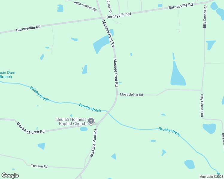 map of restaurants, bars, coffee shops, grocery stores, and more near 7190 Massee Post Road in Adel