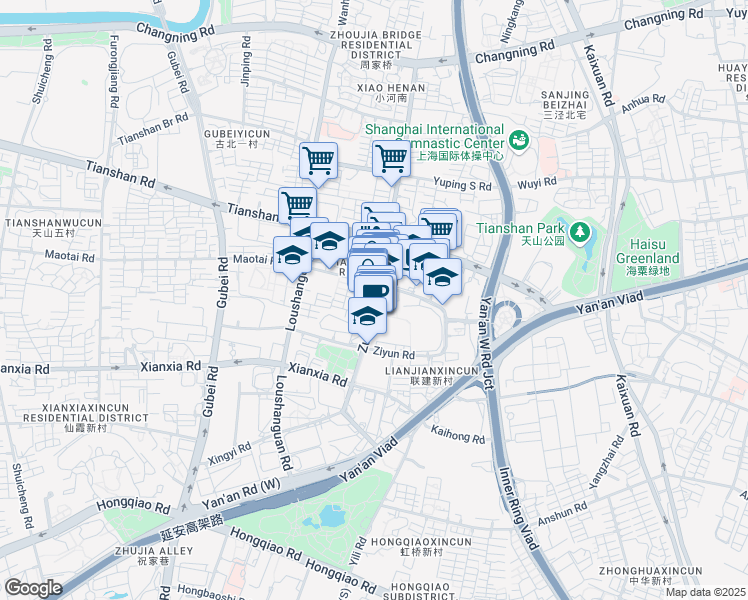map of restaurants, bars, coffee shops, grocery stores, and more near in 