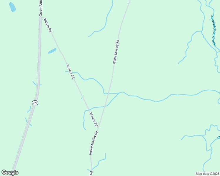 map of restaurants, bars, coffee shops, grocery stores, and more near Wilkie Mosley Road in Blakely