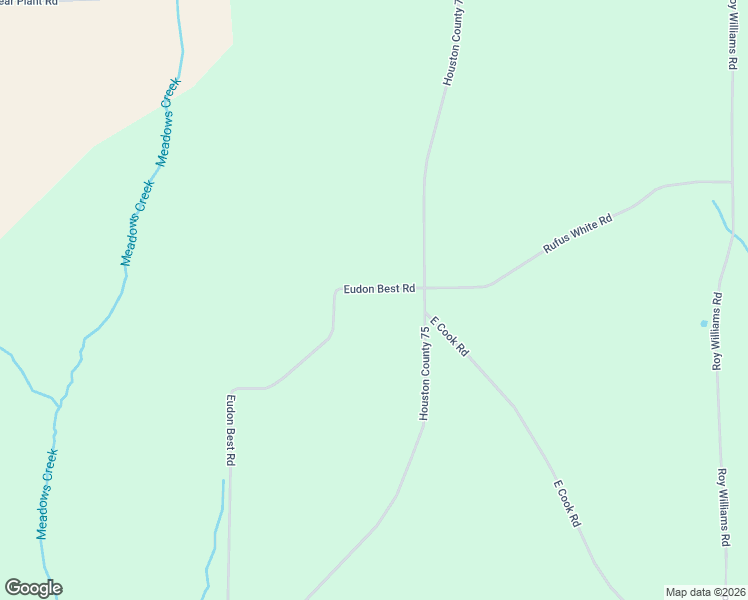 map of restaurants, bars, coffee shops, grocery stores, and more near 1269 Eudon Best Road in Ashford