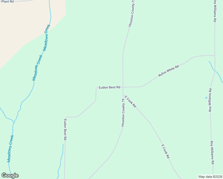 map of restaurants, bars, coffee shops, grocery stores, and more near 1269 Eudon Best Road in Ashford