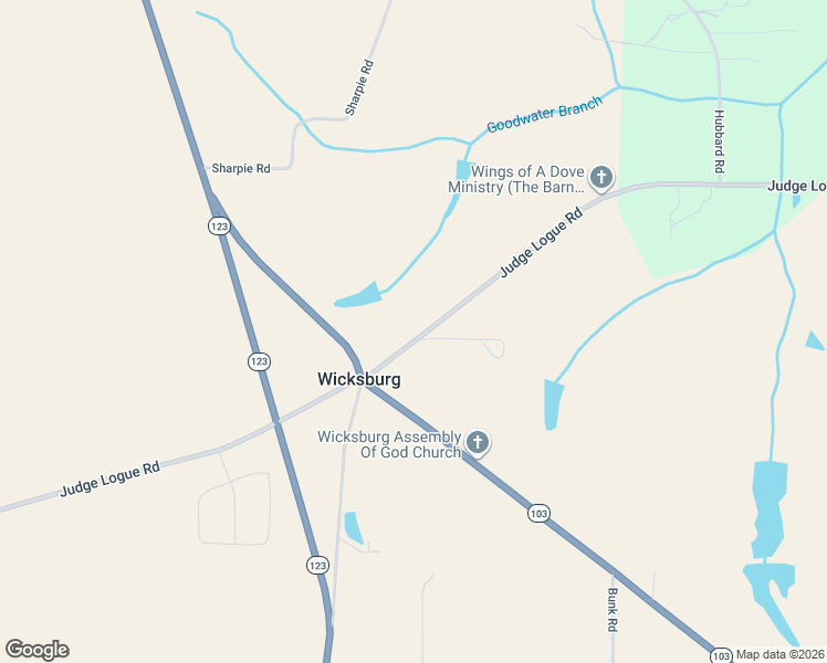 map of restaurants, bars, coffee shops, grocery stores, and more near 5210 Judge Logue Road in Newton