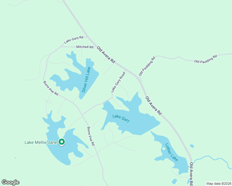 map of restaurants, bars, coffee shops, grocery stores, and more near 243 Lake Gary Road in Leakesville