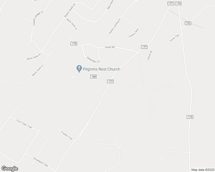 map of restaurants, bars, coffee shops, grocery stores, and more near Waynesville Road in Brantley County