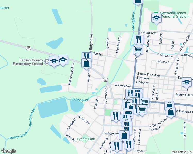 map of restaurants, bars, coffee shops, grocery stores, and more near 509 West 6th Avenue in Nashville