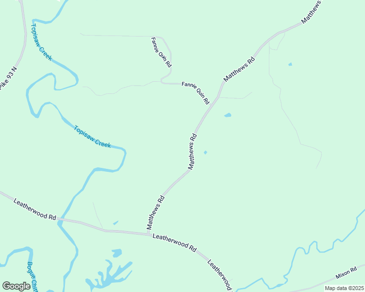map of restaurants, bars, coffee shops, grocery stores, and more near 1600-2050 Matthews Road in Tylertown