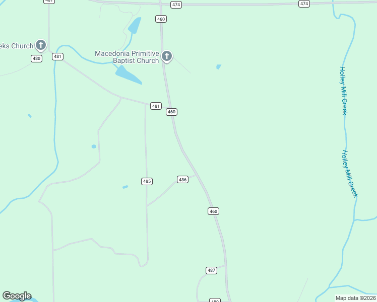 map of restaurants, bars, coffee shops, grocery stores, and more near 1500 County Road 460 in Samson