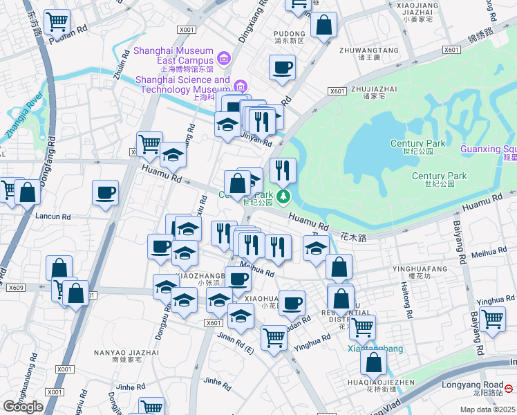 map of restaurants, bars, coffee shops, grocery stores, and more near in 