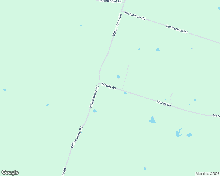 map of restaurants, bars, coffee shops, grocery stores, and more near 6501-7099 Moody Road in Moody