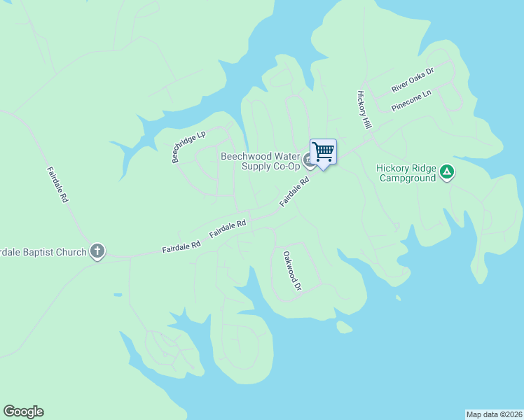 map of restaurants, bars, coffee shops, grocery stores, and more near Highway 3315 in Hemphill