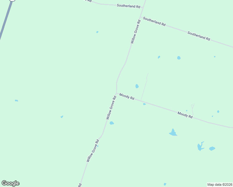 map of restaurants, bars, coffee shops, grocery stores, and more near 7099 Moody Road in Moody