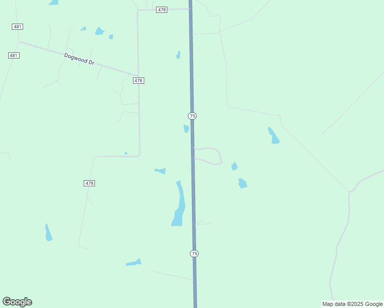 map of restaurants, bars, coffee shops, grocery stores, and more near 3158 Texas 75 in Centerville