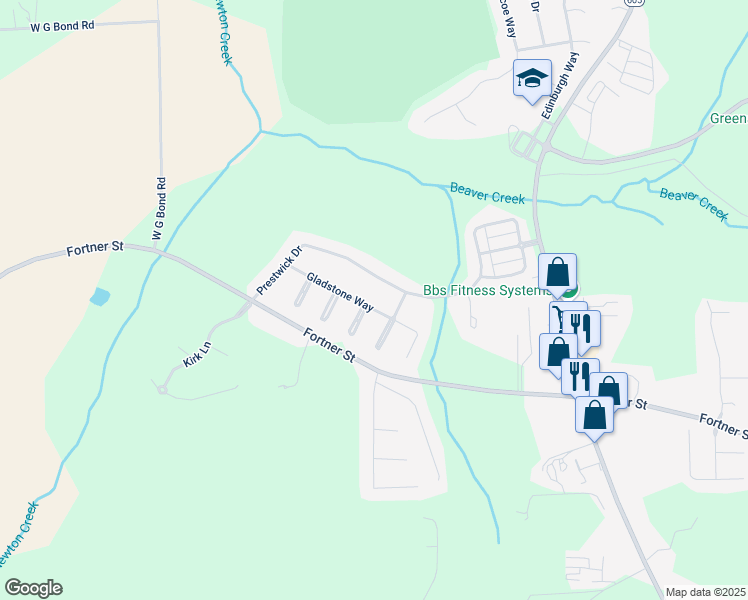 map of restaurants, bars, coffee shops, grocery stores, and more near 103 Mayfield Ct in Dothan