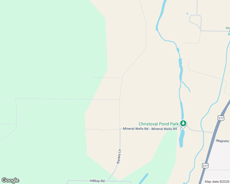 map of restaurants, bars, coffee shops, grocery stores, and more near 18045 Kenley Road in Christoval