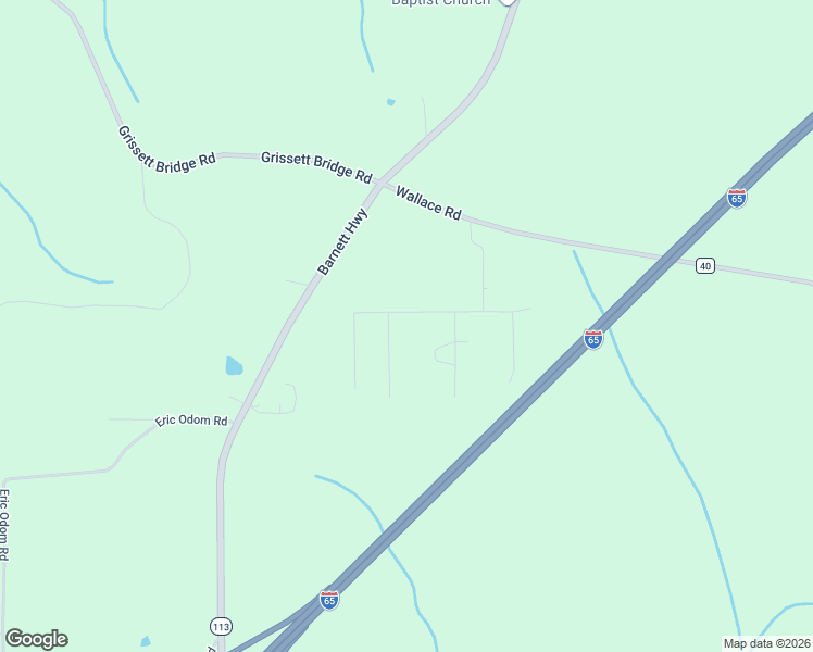 map of restaurants, bars, coffee shops, grocery stores, and more near 32 Jean Drive in Brewton