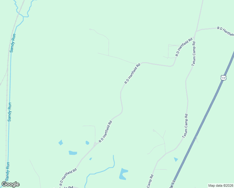 map of restaurants, bars, coffee shops, grocery stores, and more near 186 R D Hartfield Road in Purvis