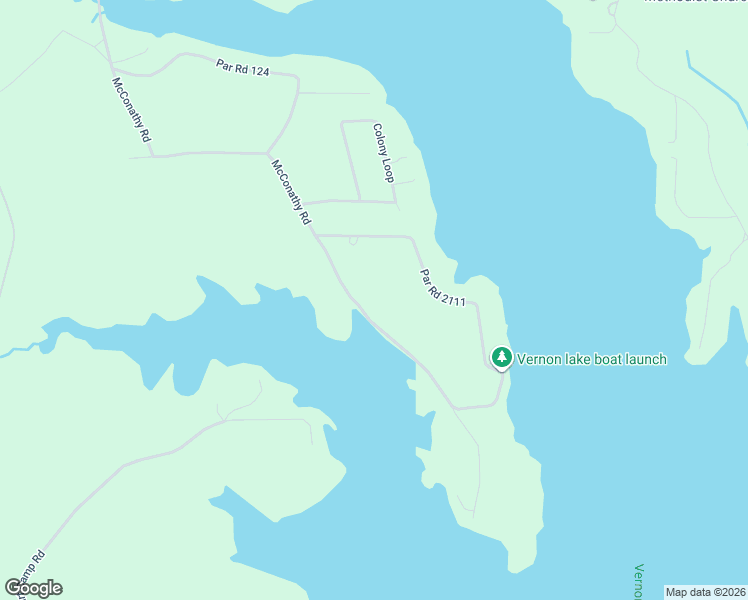 map of restaurants, bars, coffee shops, grocery stores, and more near 867-1095 McConathy Road in Anacoco