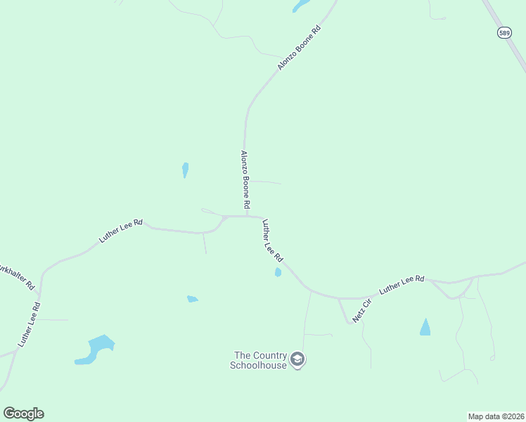 map of restaurants, bars, coffee shops, grocery stores, and more near 401-455 Luther Lee Road in Purvis