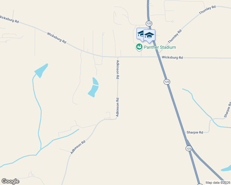 map of restaurants, bars, coffee shops, grocery stores, and more near 385 Adkinson Road in Newton