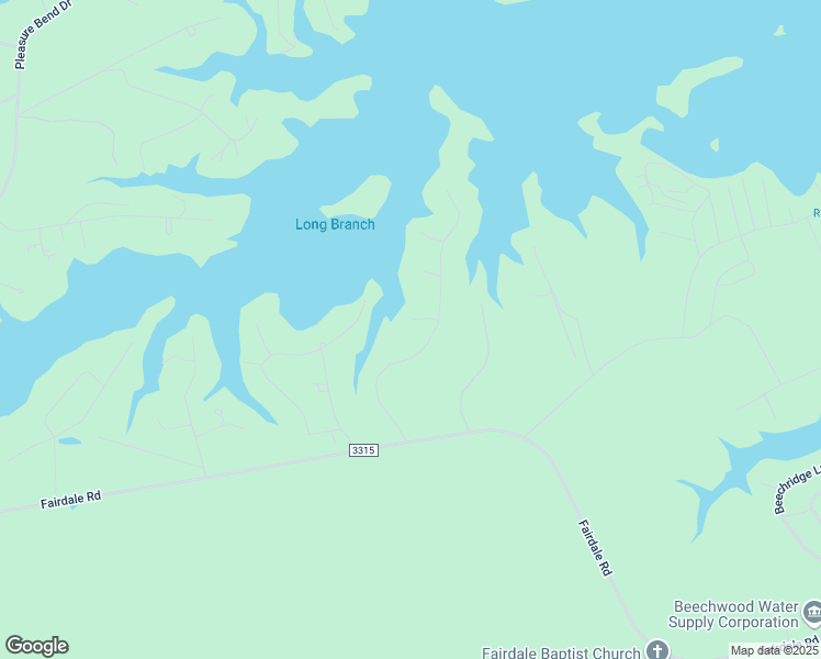map of restaurants, bars, coffee shops, grocery stores, and more near Oak Rigde Road in Hemphill