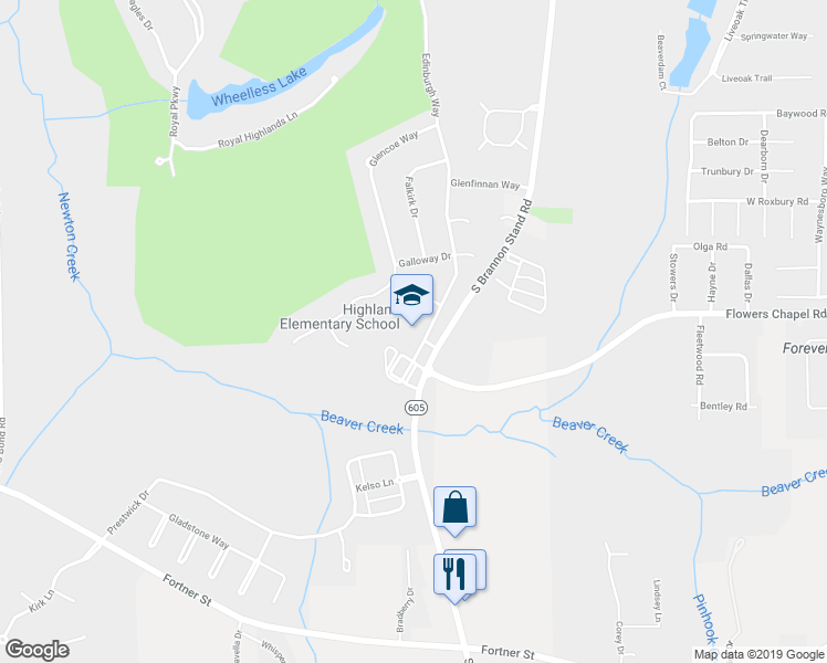 map of restaurants, bars, coffee shops, grocery stores, and more near 1400 South Brannon Stand Road in Dothan