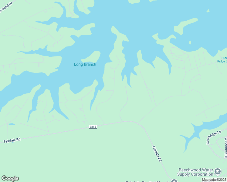 map of restaurants, bars, coffee shops, grocery stores, and more near Oak Ridge Lane in Sabine County