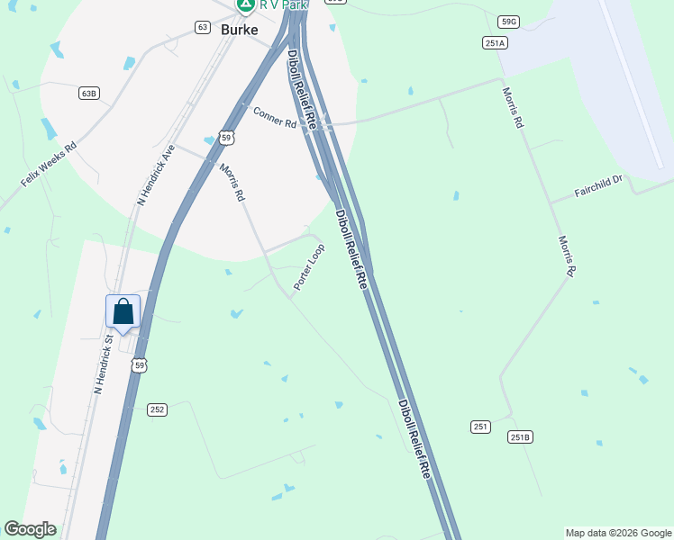 map of restaurants, bars, coffee shops, grocery stores, and more near 647 Morris Road in Diboll