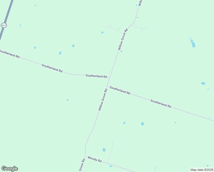 map of restaurants, bars, coffee shops, grocery stores, and more near 11361 Willow Grove Road in Moody