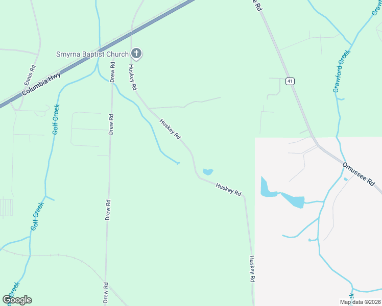 map of restaurants, bars, coffee shops, grocery stores, and more near 1264 Huskey Road in Dothan
