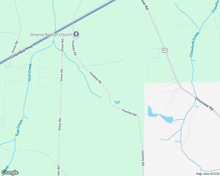 map of restaurants, bars, coffee shops, grocery stores, and more near 1264 Huskey Road in Dothan