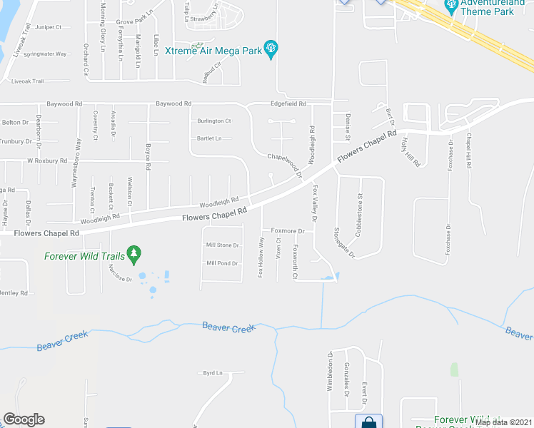 map of restaurants, bars, coffee shops, grocery stores, and more near 103 Fox Hollow Way in Dothan