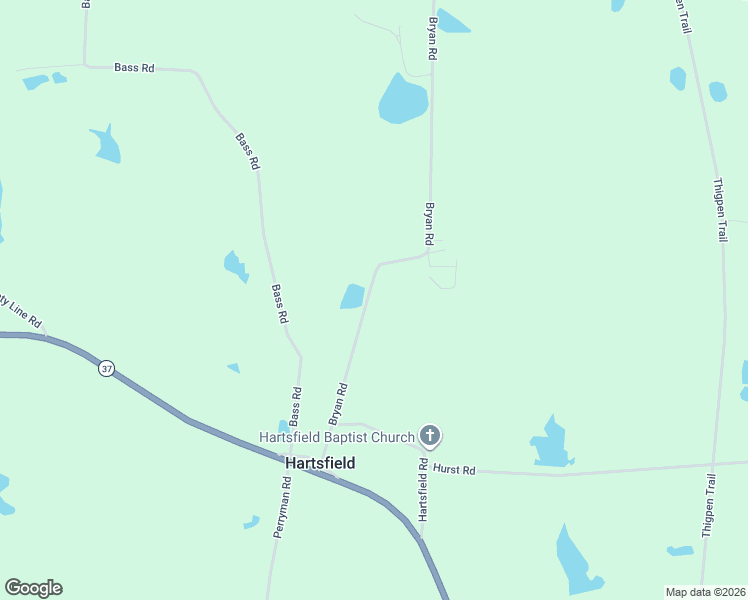 map of restaurants, bars, coffee shops, grocery stores, and more near 340 Bryan Road in Hartsfield