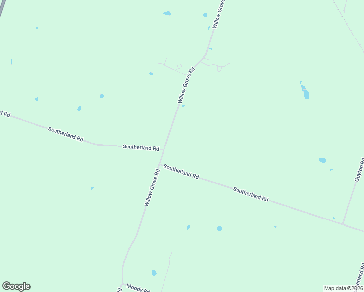 map of restaurants, bars, coffee shops, grocery stores, and more near 11579 Willow Grove Road in Moody