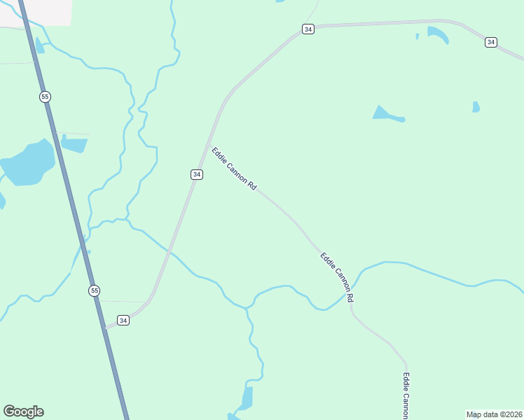 map of restaurants, bars, coffee shops, grocery stores, and more near 16447 Eddie Cannon Road in Andalusia