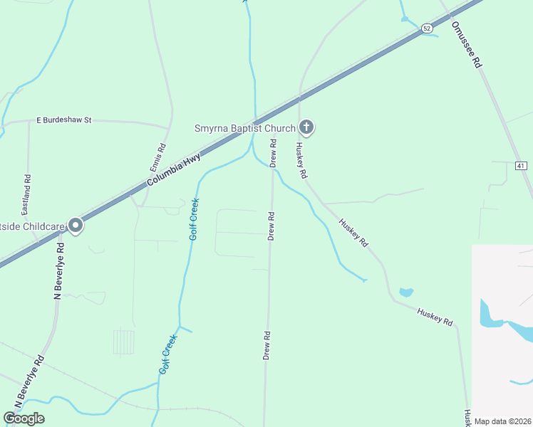 map of restaurants, bars, coffee shops, grocery stores, and more near Drew Rd in Dothan