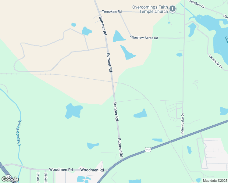 map of restaurants, bars, coffee shops, grocery stores, and more near 395 Sumner Road in Moultrie