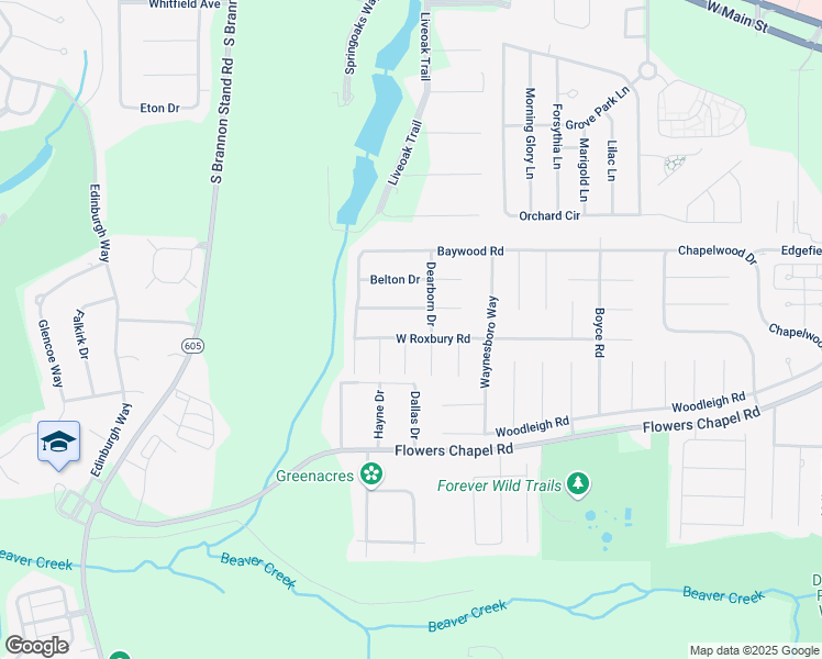 map of restaurants, bars, coffee shops, grocery stores, and more near 100 Brighton Court in Dothan