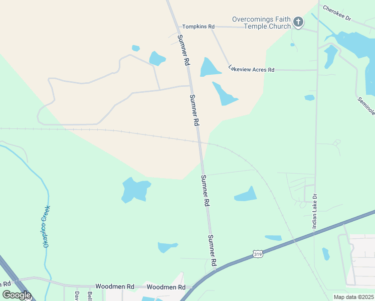 map of restaurants, bars, coffee shops, grocery stores, and more near 395 Sumner Road in Moultrie