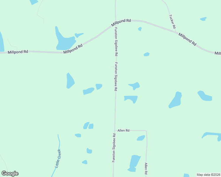 map of restaurants, bars, coffee shops, grocery stores, and more near 997-1159 Funston Sigsbee Road in Moultrie