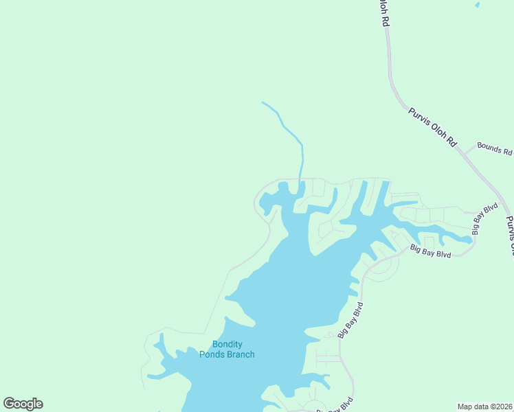 map of restaurants, bars, coffee shops, grocery stores, and more near West Big Bay Boulevard in Lumberton