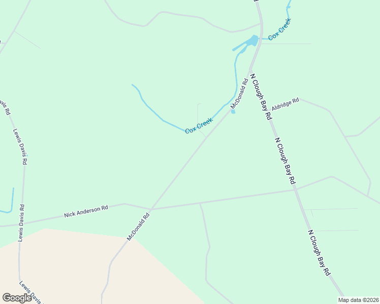 map of restaurants, bars, coffee shops, grocery stores, and more near 1663 McDonald Road in Waycross