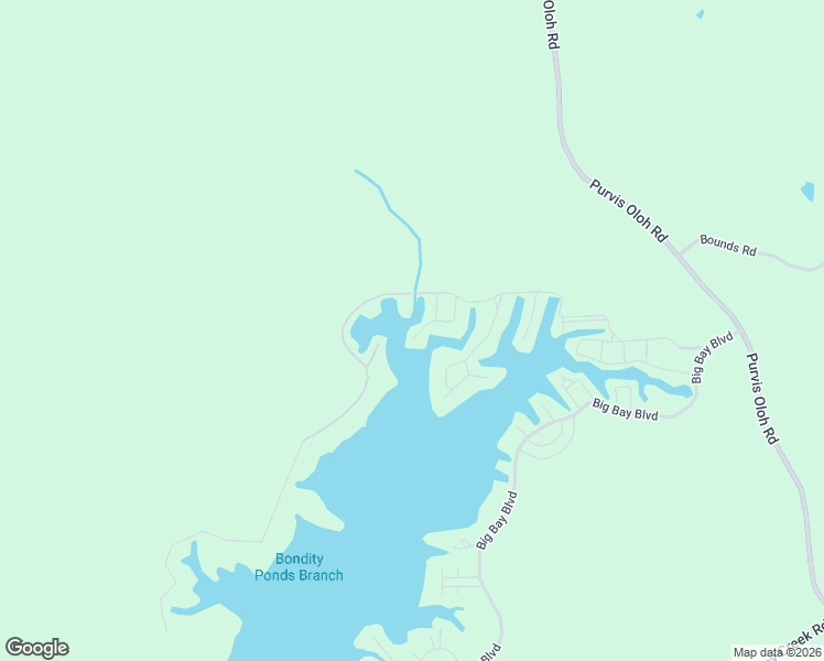 map of restaurants, bars, coffee shops, grocery stores, and more near Paddle Point in Lumberton
