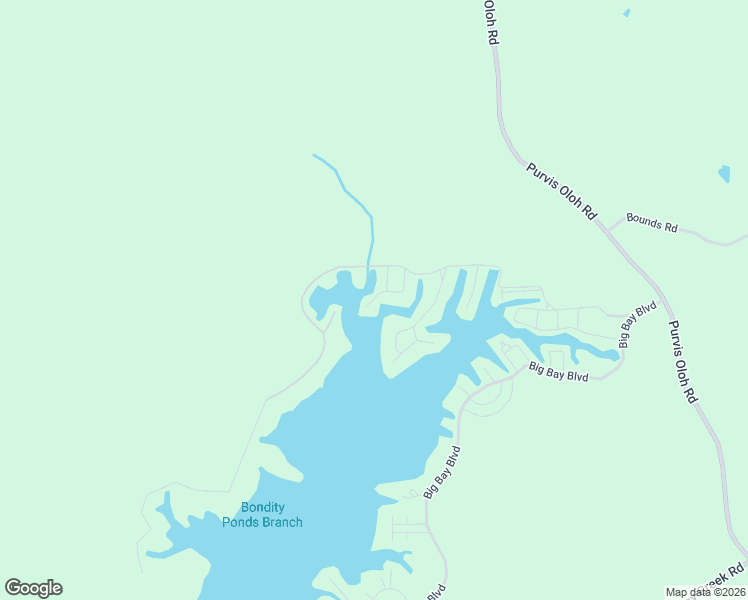 map of restaurants, bars, coffee shops, grocery stores, and more near Paddle Point in Lamar County