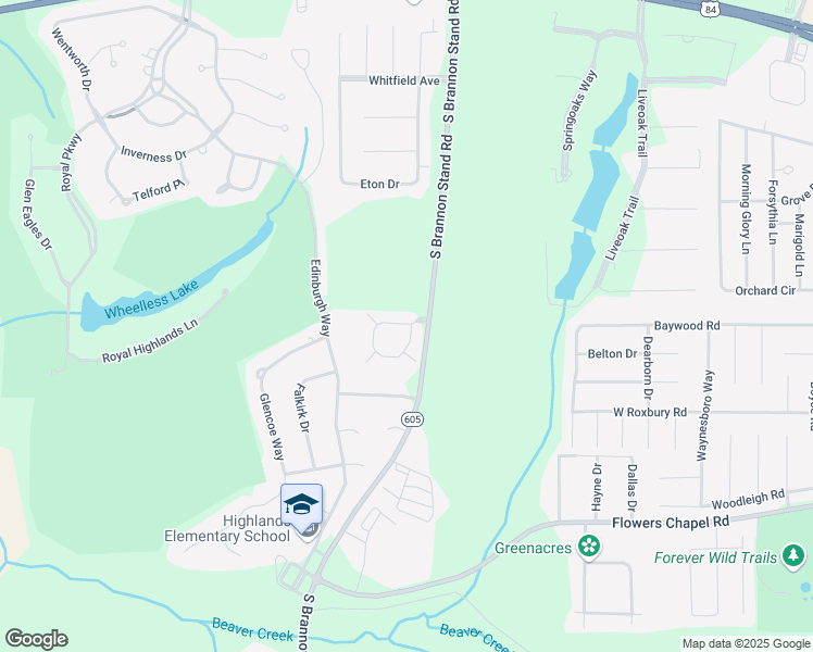 map of restaurants, bars, coffee shops, grocery stores, and more near 102 Montrose Court in Dothan