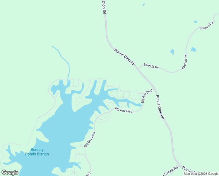 map of restaurants, bars, coffee shops, grocery stores, and more near 24 Bonity Pond Circle in Sumrall
