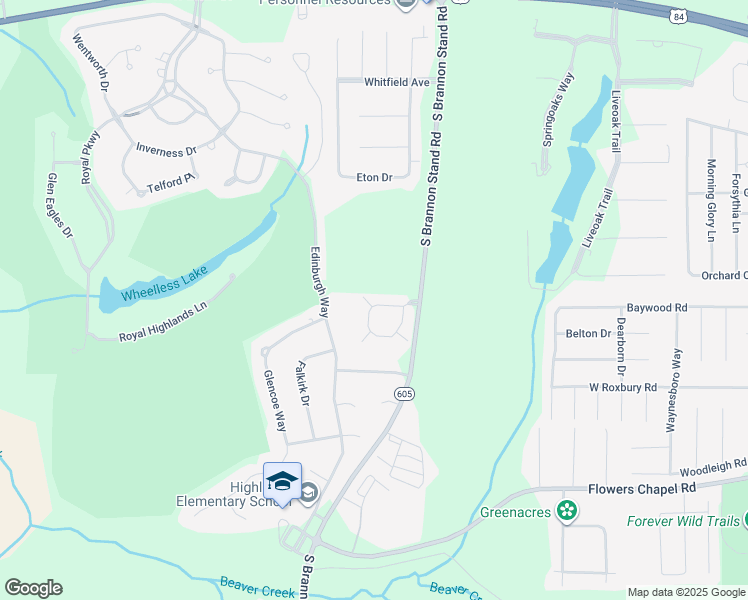 map of restaurants, bars, coffee shops, grocery stores, and more near 108 Montrose Court in Dothan